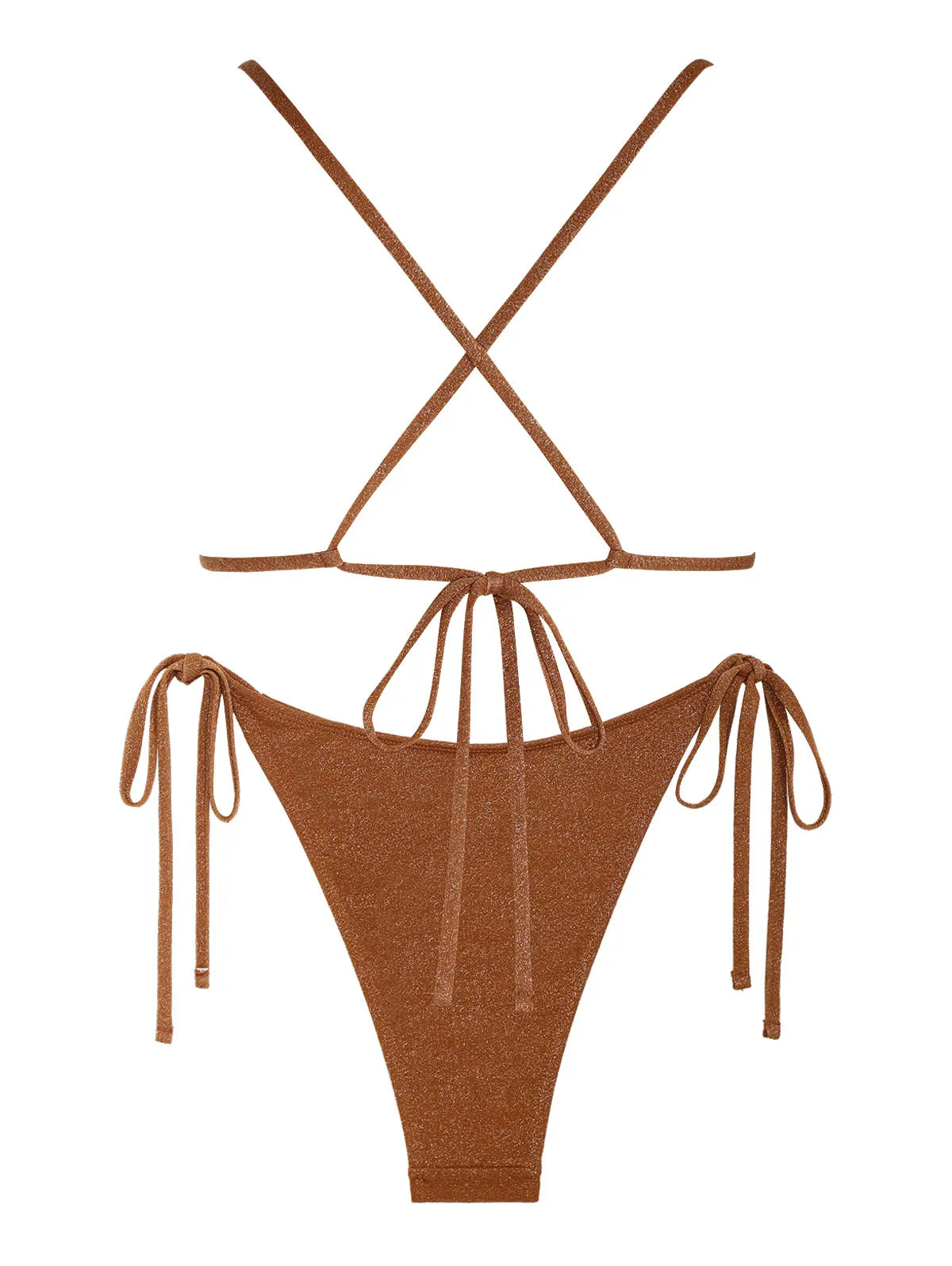 Chava Sparkling Brown bikini