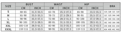 measures barcelona bandeau bikini set sizes