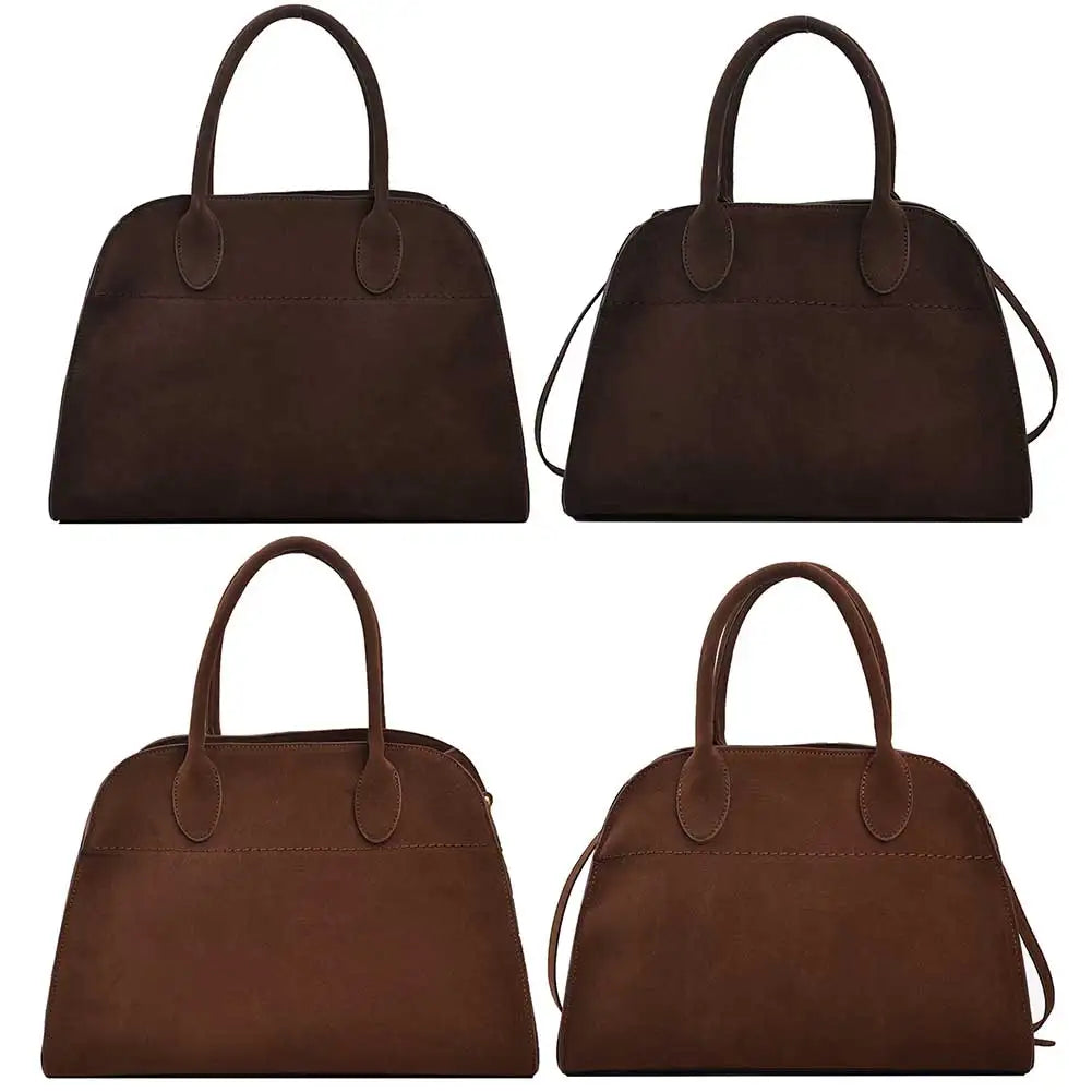 A Bag - Suede Tote Bag