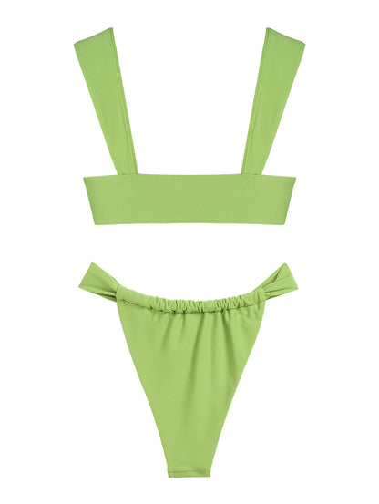 Lime bikini set