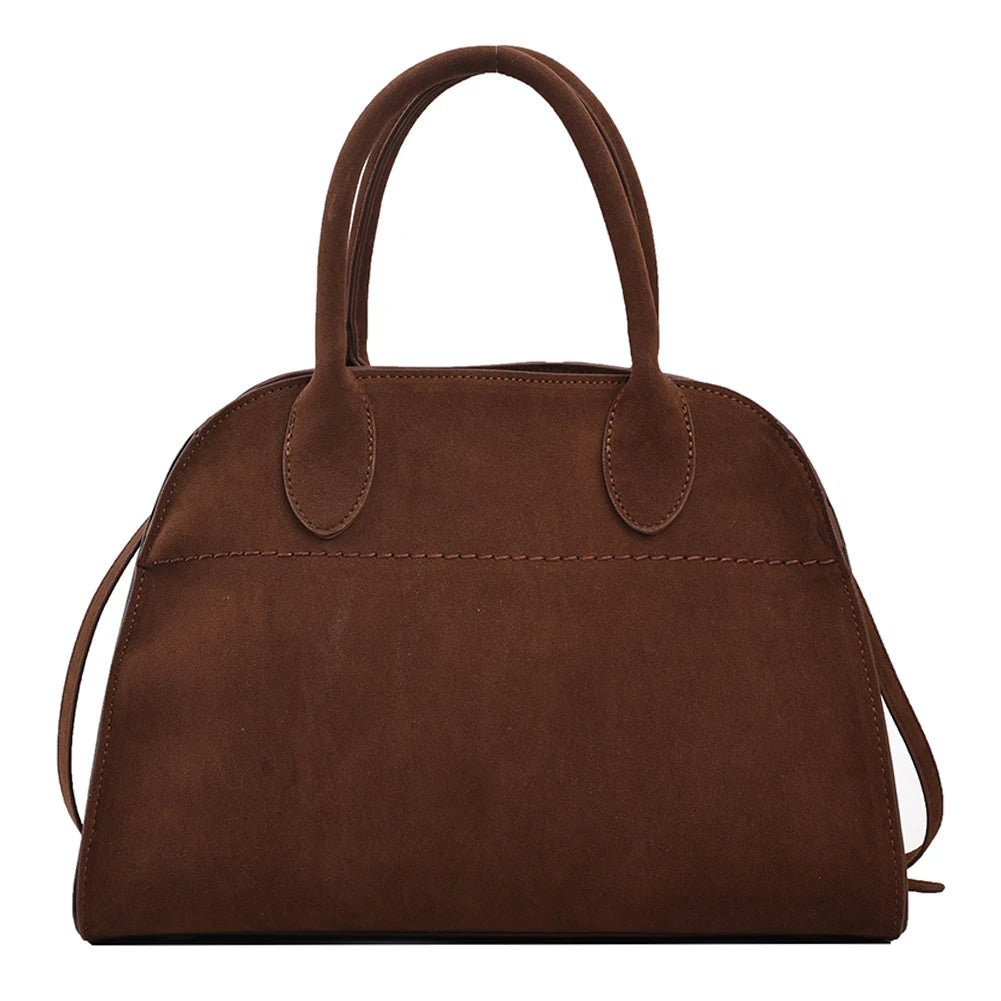 A Bag - Suede Tote Bag