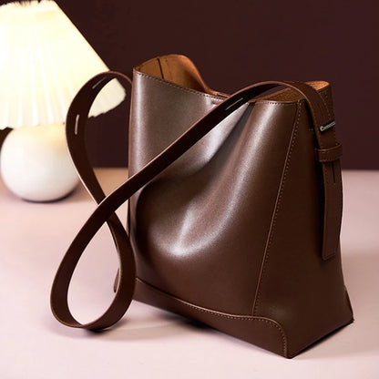 City Genuine Leather Shoulder Bag