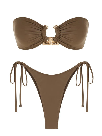 Hera bandeau bikini sets