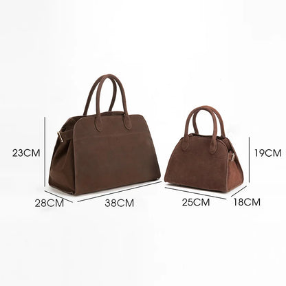 A Bag - Premium Suede Tote Bag