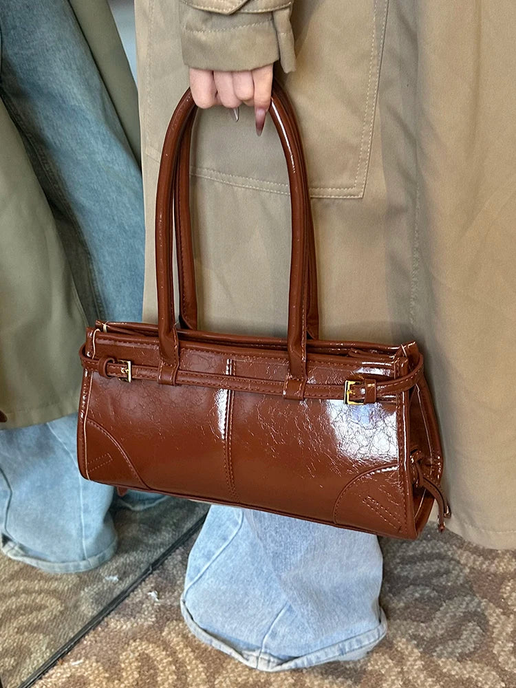 '00s Underarm Briefcase Bag