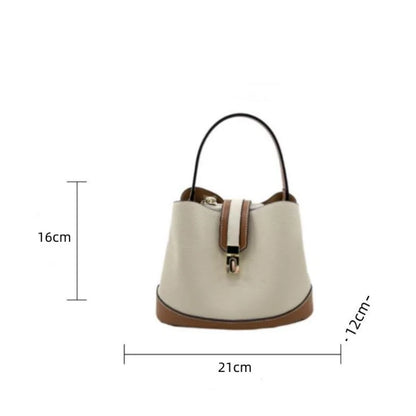 Lock Leather Bag